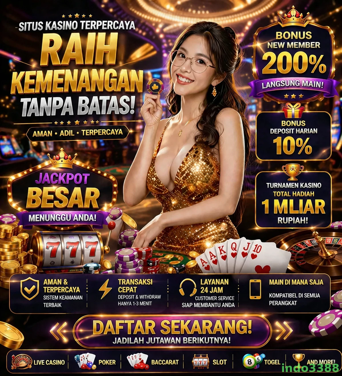 indo3388: Temukan Kesenangan Bermain Game Arcade Kini Juga!