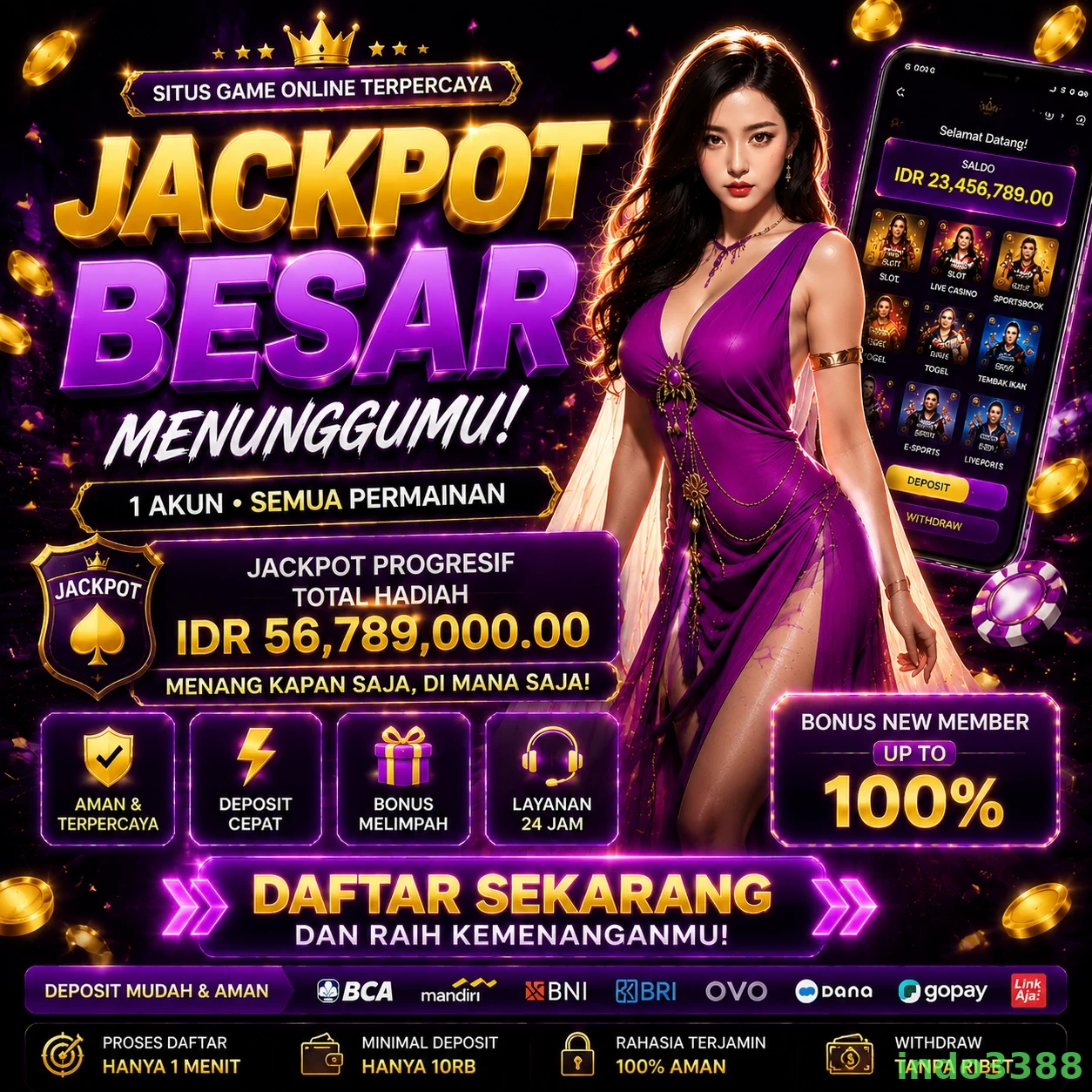 indo3388 Platform Game Terpercaya untuk Pemain Indonesia